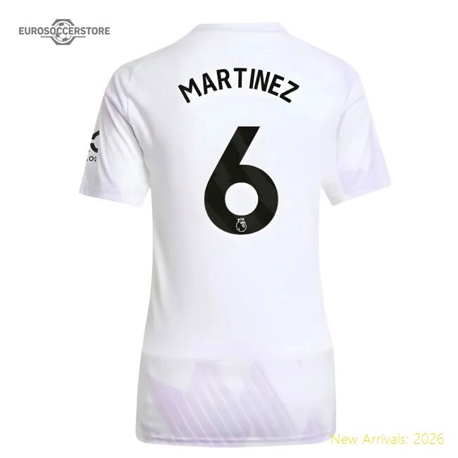 Premium 2025-2026 Man Utd Away Shirt (womens) (martinez 6) - Premium