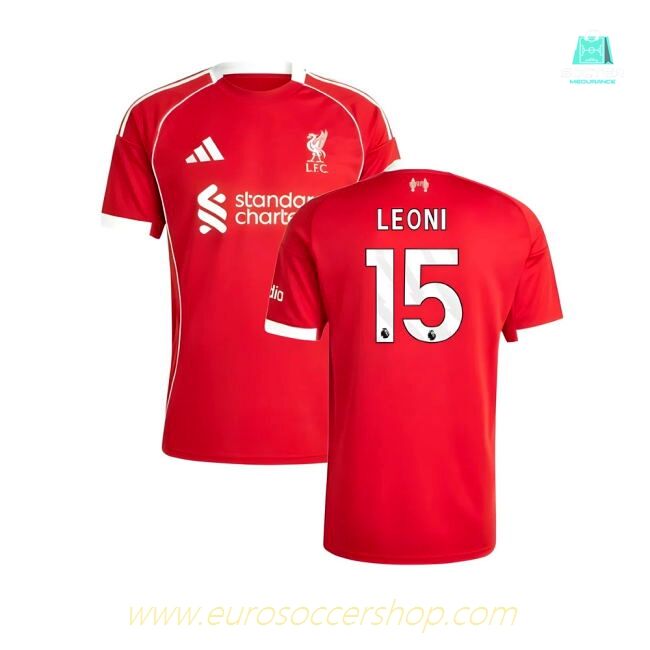 2025-2026 Liverpool Home Shirt (Leoni 15)