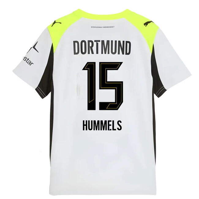 Top Tier Dortmund Borussia Dortmund Away Shirt Kids Hummels #15 Mo...