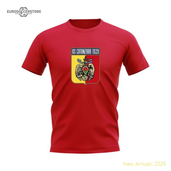 Superior Catanzaro Badge Supporter Tee (red) - Official Design