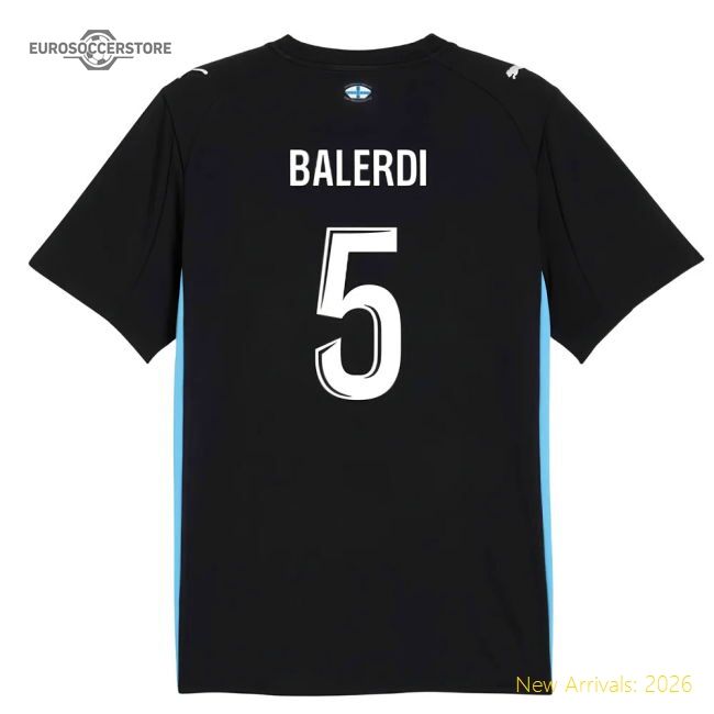 Performance 2025-2026 Marseille Away Shirt (Kids) (Balerdi 5)