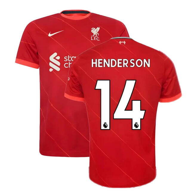 Adult Liverpool 2021-2022 Home Shirt (HENDERSON 14)
