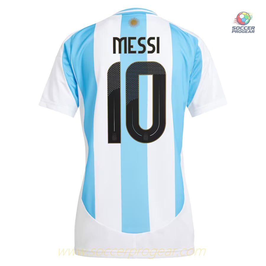 Argentina Home Football Soccer Shirt 2024-2025 Collection Season Messi Women