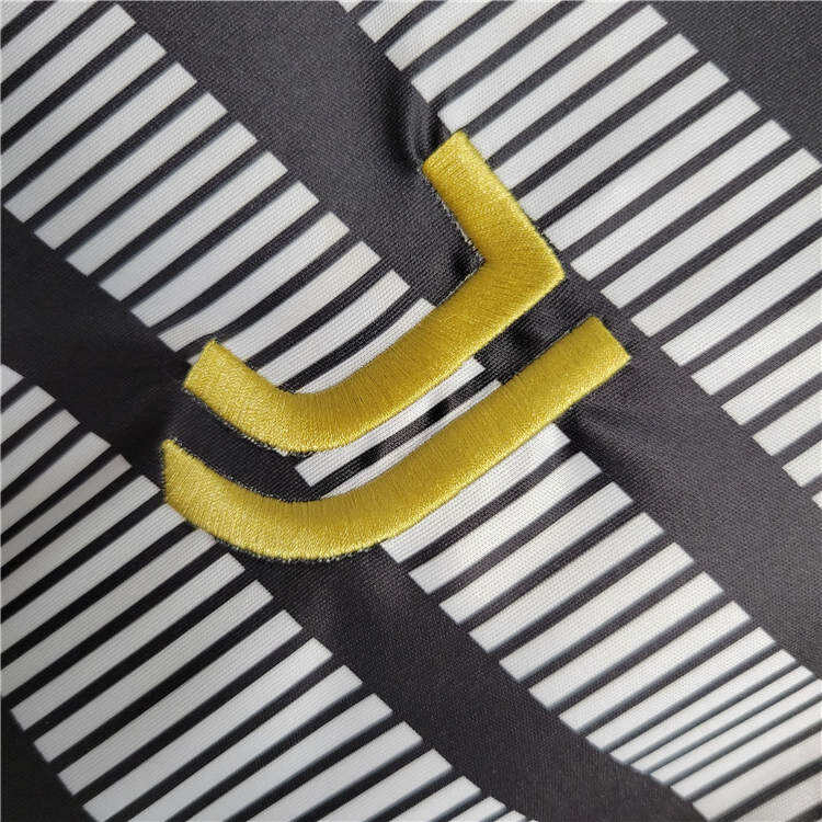 2324 Juventus Zebra Training Soccer Jersey Football Shirt - Official