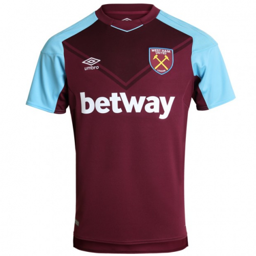 West Ham United Home 201718 Soccer Jersey Shirt - Official Replica