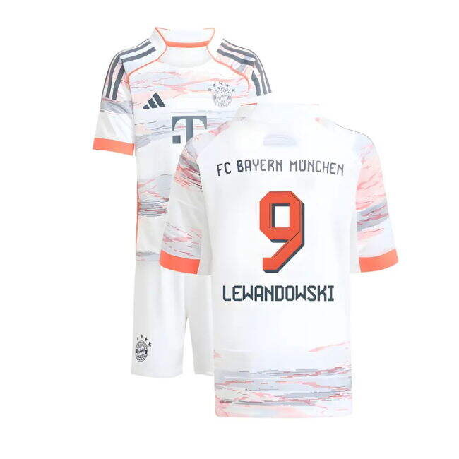 2025-2026 Bayern Munich Away - Lewandowski 9 #polish Powerhouse