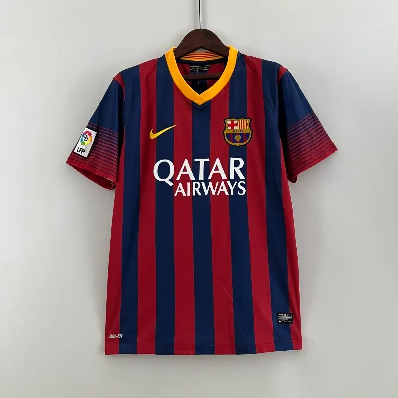 2013-2014 Barcelona Jersey retro kit