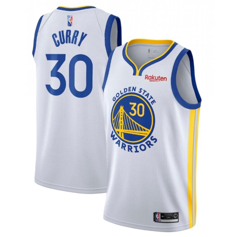 Durable Jersey Golden State Warriors Stephen Curry30 White -