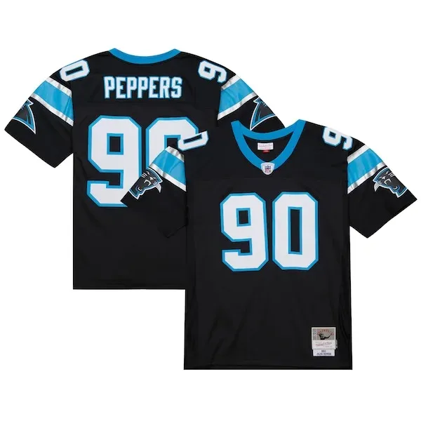 None Replica NFL Jersey - Black | Durable Football Apparel | NFL Footb