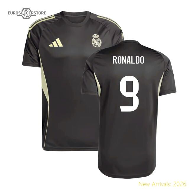 Luxury 2025-2026 Real Madrid Training Jersey (utility Grey) (ronald