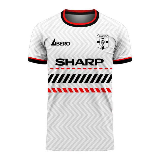 classic Manchester Red 2025-2026 Away Concept Football Kit (Libero)...