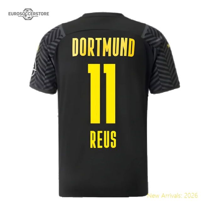 2021-2022 Borussia Dortmund Away Shirt (reus 11) - Fan Collection