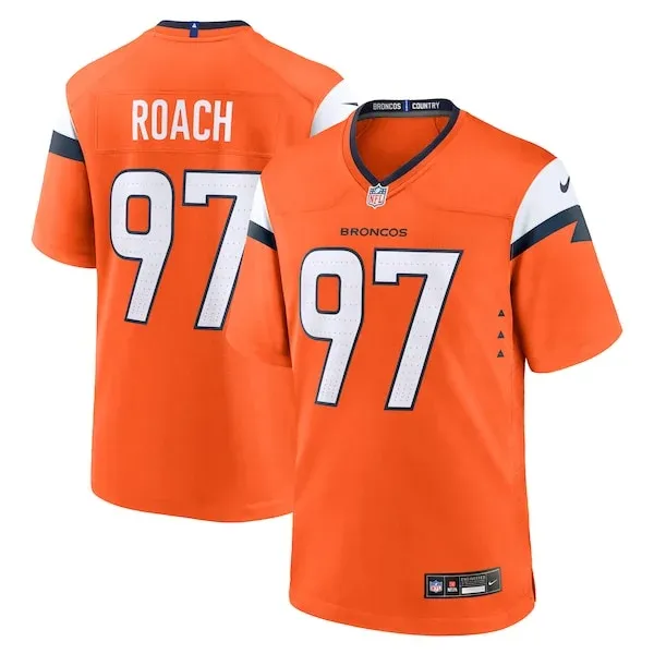 None Game NFL Jersey - Orange | Game-Day Football Apparel | NFL Footba