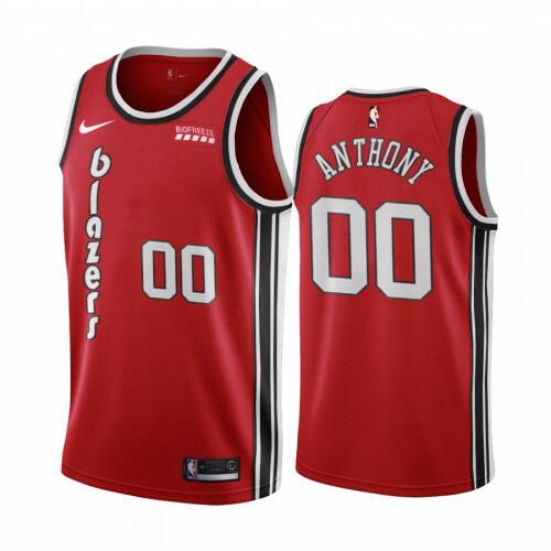 Portland Trail Blazers Carmelo Elite Collection Jersey Slim Fit #00