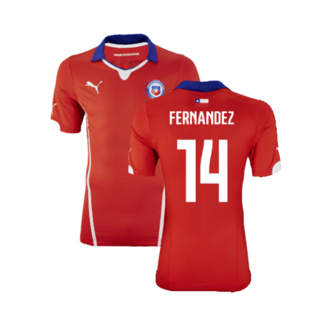Chile Superior Home Jersey Chile #26