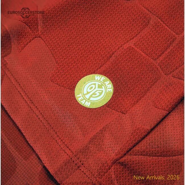 Top-grade 2025-2026 Fsv Mainz Home Shirt - Official Design