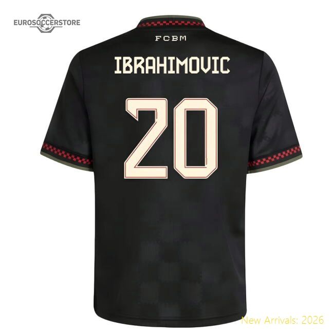 Premium 2025-2026 Bayern Munich Alternative Jersey (kids) (ibrahimo