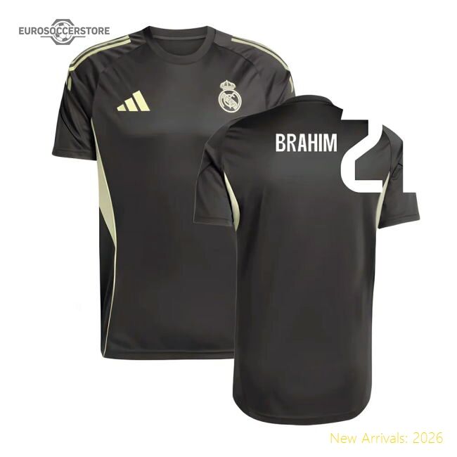 Top-grade 2025-2026 Real Madrid Training Jersey (utility Grey) (bra