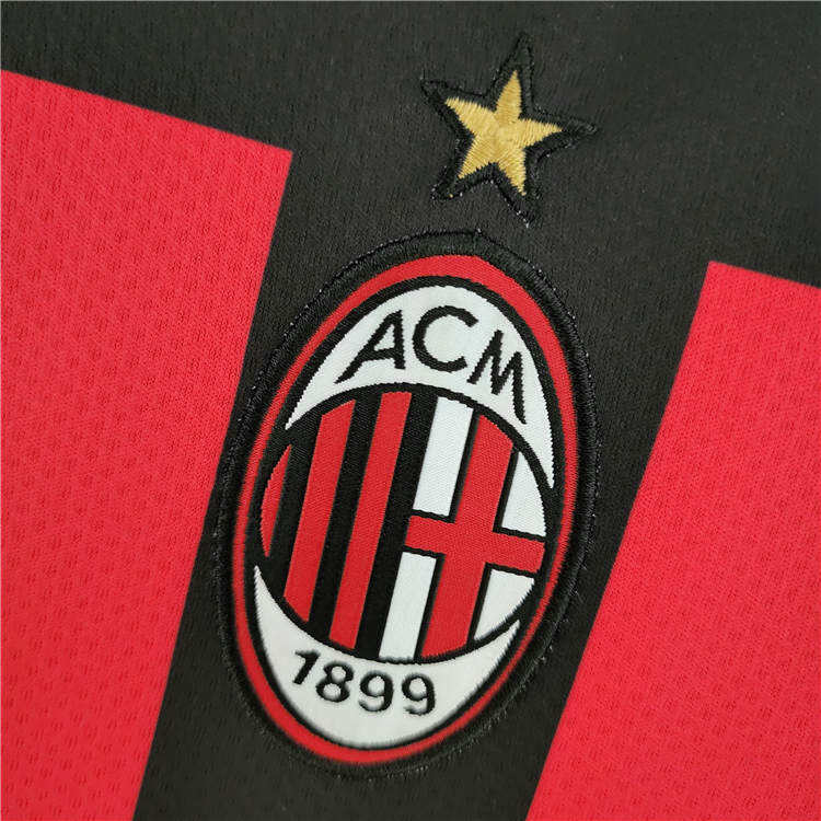 AC Milan 2223 Home Red Soccer Jersey Football Shirt - Official