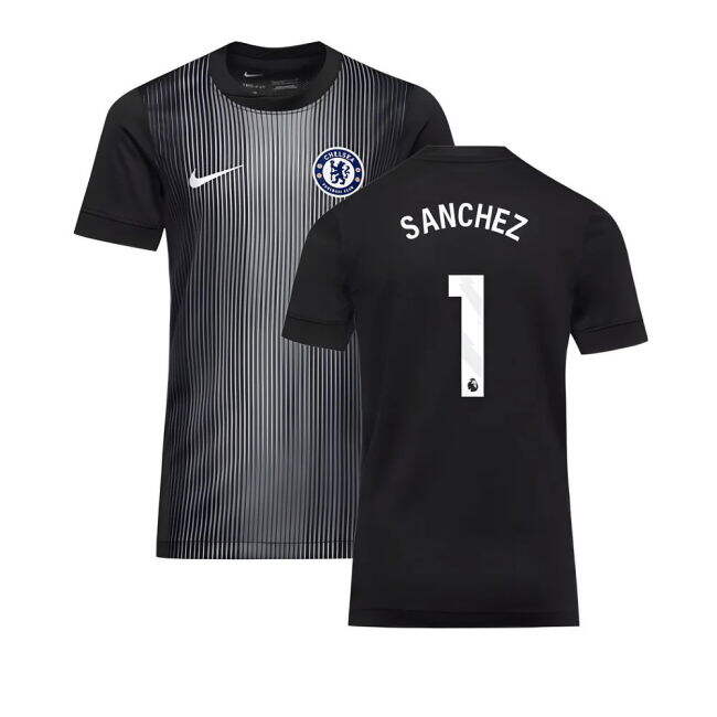 Chelsea Goalkeeper official style Home Shirt 2025-2026 (Kids