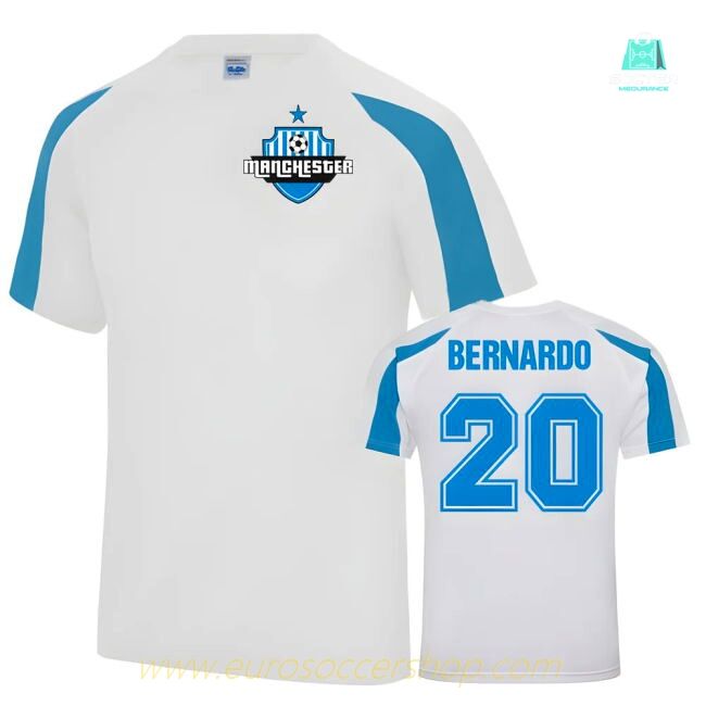 Bernardo Silva Man City Sports Training Jersey (White)