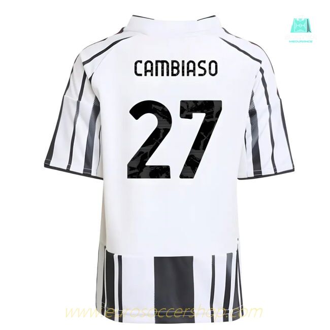 2025-2026 Juventus Home Mini Kit (Cambiaso 27)