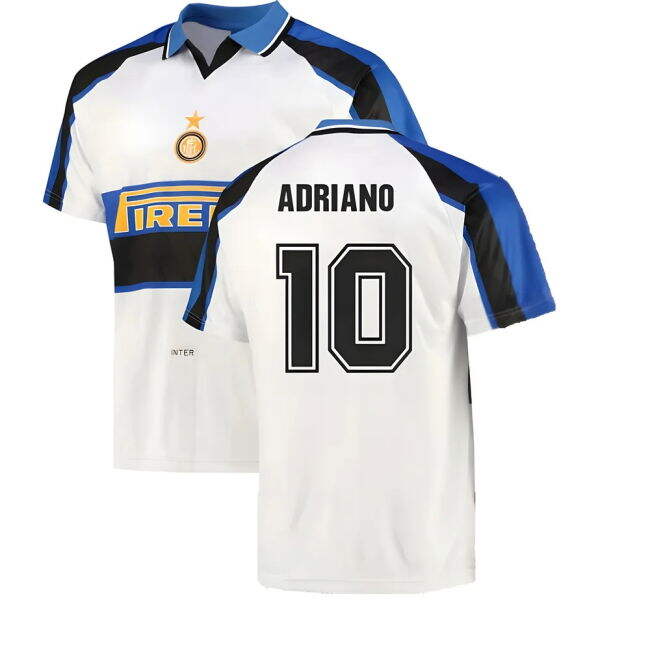 Internazionale Away Uniform Adriano 1 #0 New Season Best Value (v2)