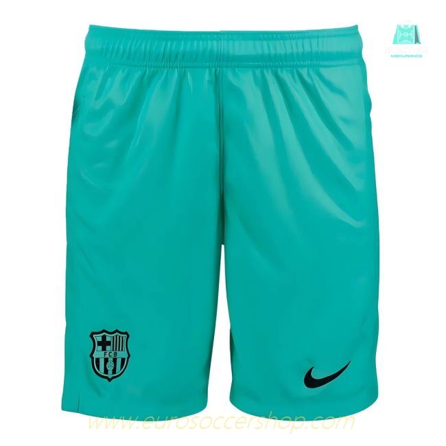 2023-2024 Barcelona Third Shorts (Aqua)