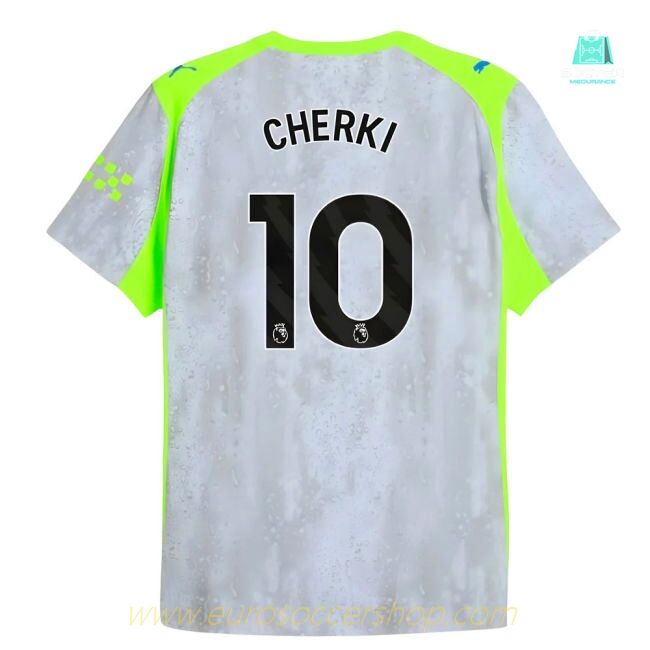 2025-2026 Man City Authentic Third Shirt (Cherki 10)
