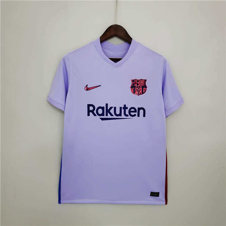 Barcelona FC 2122 Away Purple Shirt - Official Replica 12175