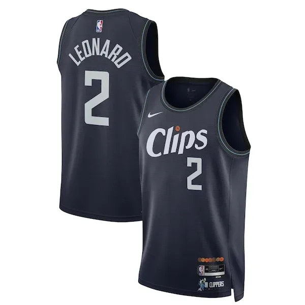 Performance Kawhi Leonard LAC NBA Jersey - Reasonable Price
