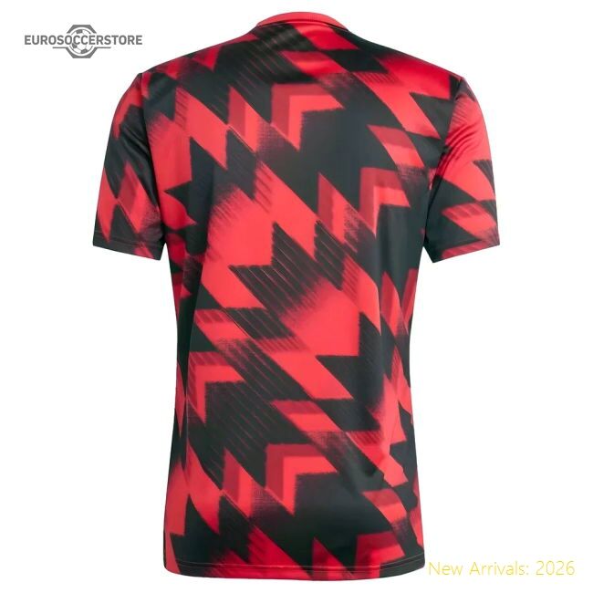 Authentic 2025-2026 Man Utd Pre-match Shirt (red) (ronaldo 7)