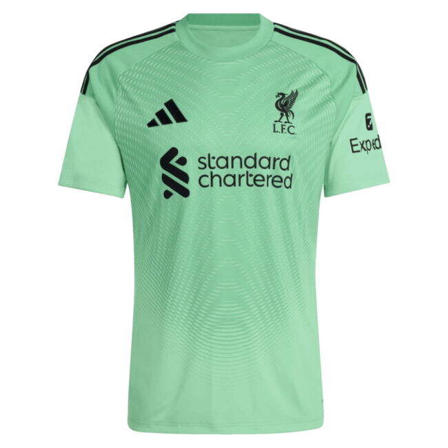 2025-2026 Liverpool Home Goalkeeper Shirt (Glory Mint) - Kids (A.Becker 1)