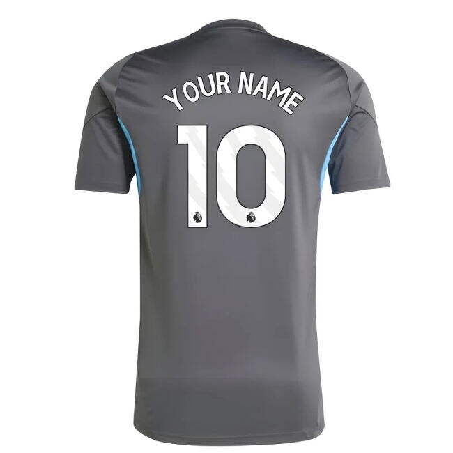 Modern Newcastle 2025-2026 Newcastle Training Shirt (Grey) (Your Na...