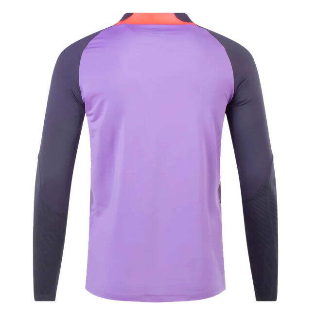 Liverpool Licensed 2023-2024 Liverpool Drill Training Top (Purple)