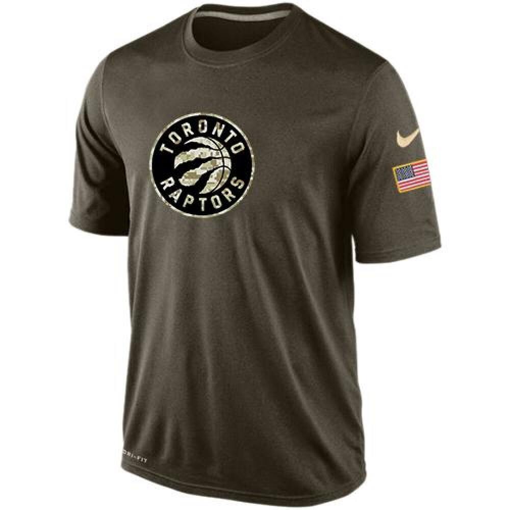 Men's Toronto Raptors Salute To Service Dri-FIT T-Shirt