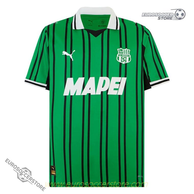 Sassuolo's Home Jersey for the 25-26 Season