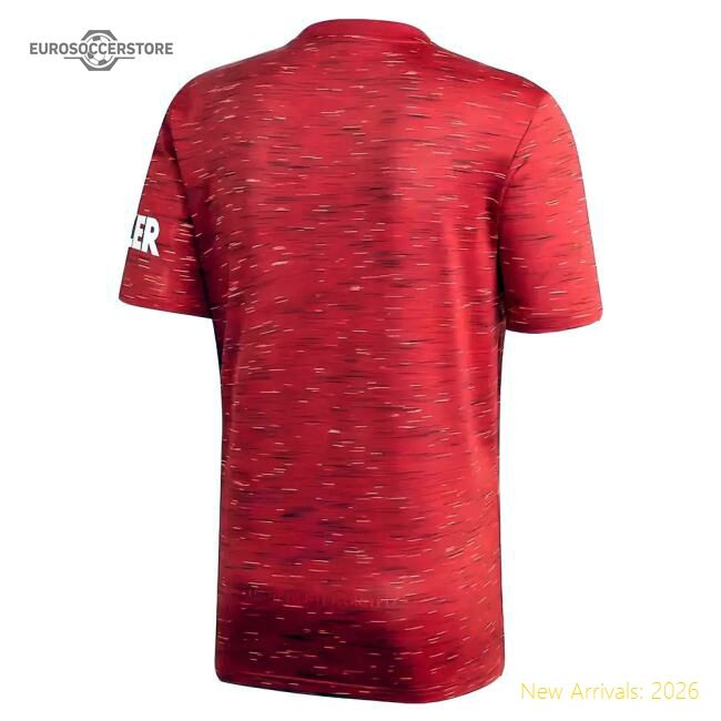 Authentic 2020-2021 Man Utd Adidas Home Football Shirt - Premium