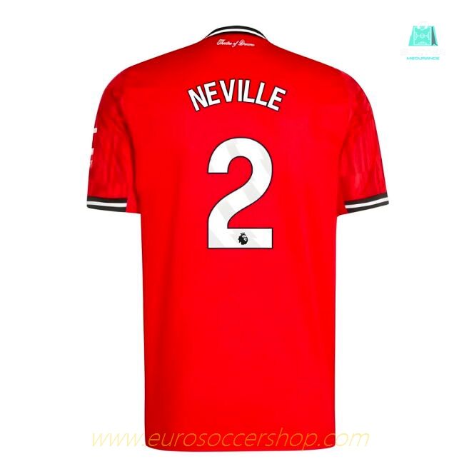 2025-2026 Man Utd Home Shirt (Neville 2)