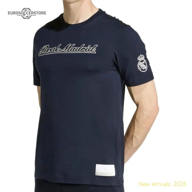 2025-2026 Real Madrid Us Tee (navy) (trent 12) - Unique Style