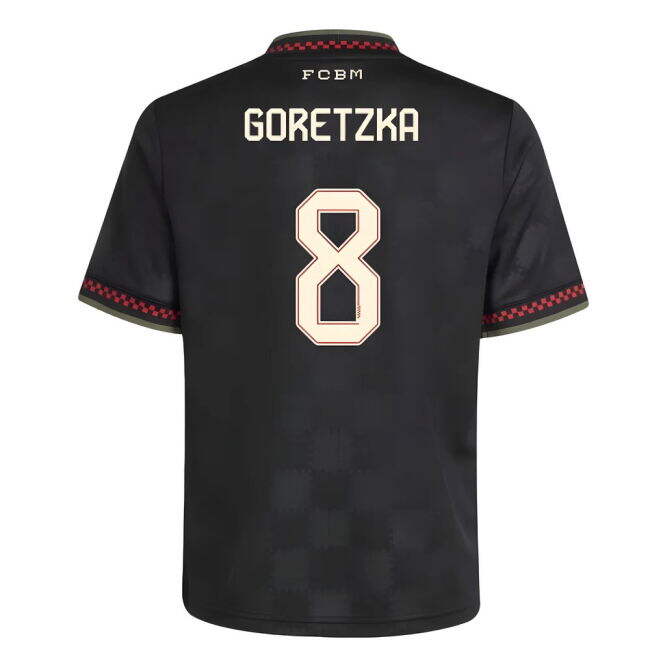 2025-2026 Bayern Munich Third Shirt (Kids) (Goretzka 8)
