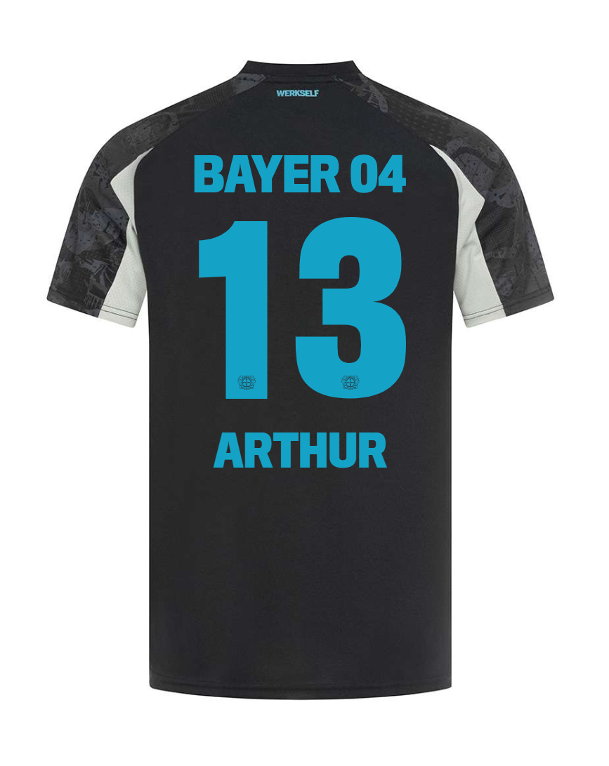 ARTHUR's 13 Third Jersey for Bayer 04 Leverkusen in the 24-25 season