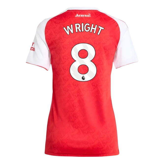 Arsenal Arsenal Home Shirt Womens Wright #8 Elite Performance Inte...