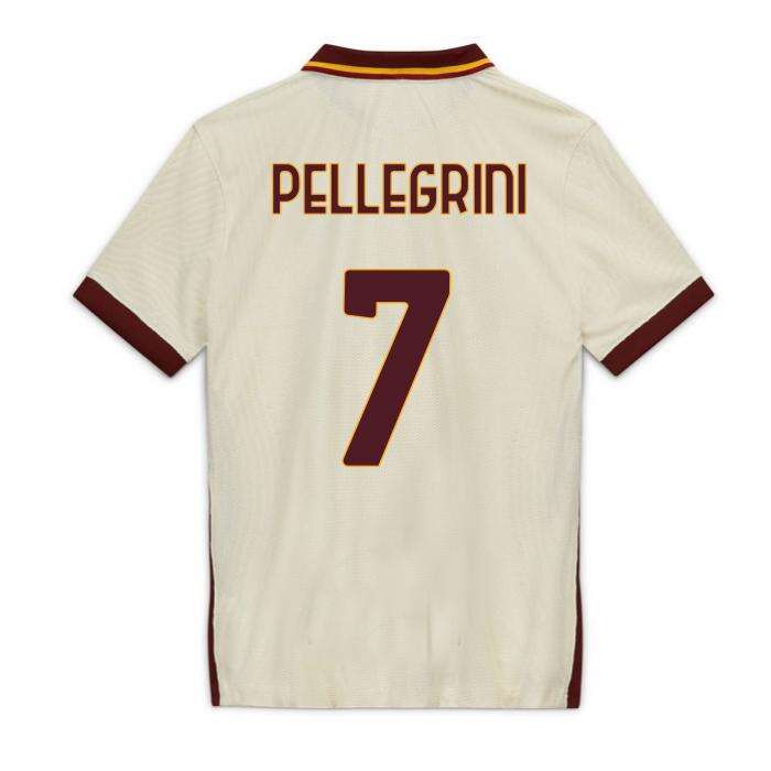 AS Roma 20-21 Away White 8 PEROTTI Shirt - Official Replica 10169