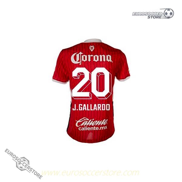 J.Gallardo's Toluca Home Jersey 24-25 Season Version