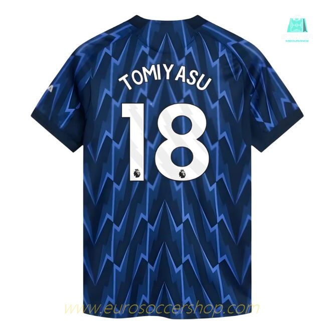 2025-2026 Arsenal Authentic Away Shirt (Womens) (Tomiyasu 18)