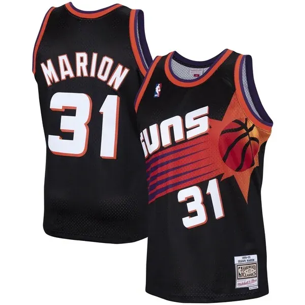 Shawn Marion PHX Swingman Jersey - exclusive replica-jersey - Black