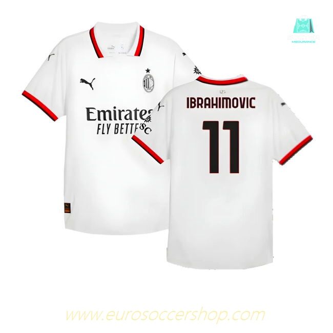 2024-2025 AC Milan Away Authentic Shirt (Ibrahimovic 11)