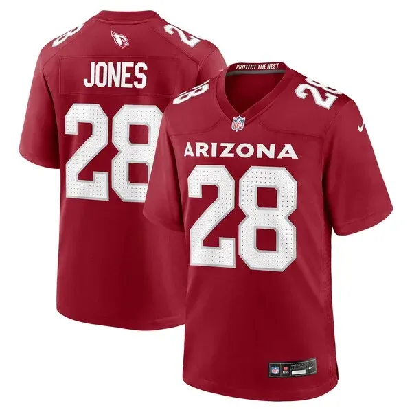 Performance None Game Jersey - Premium Cardinal NFL Fan Jersey | Ga...