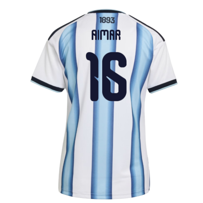 Soccer 2026-2027 Argentina Home Shirt (Womens) (Aimar 16)